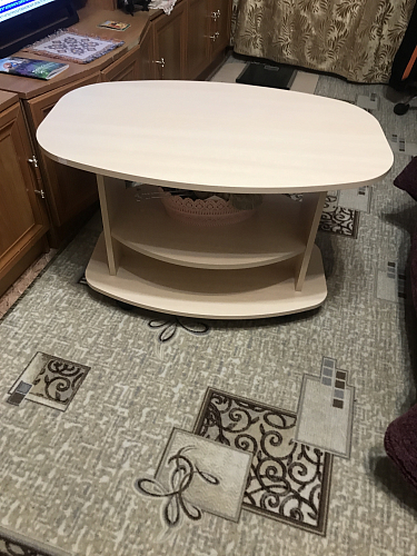 Журнальный столик Лидер дуб сонома фото покупателя 2